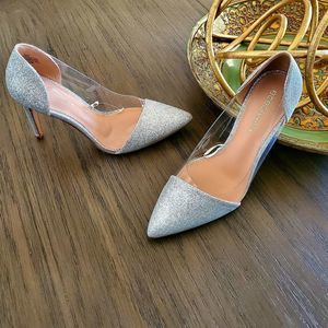BCBGeneration Lania Glitter Evening Pumps